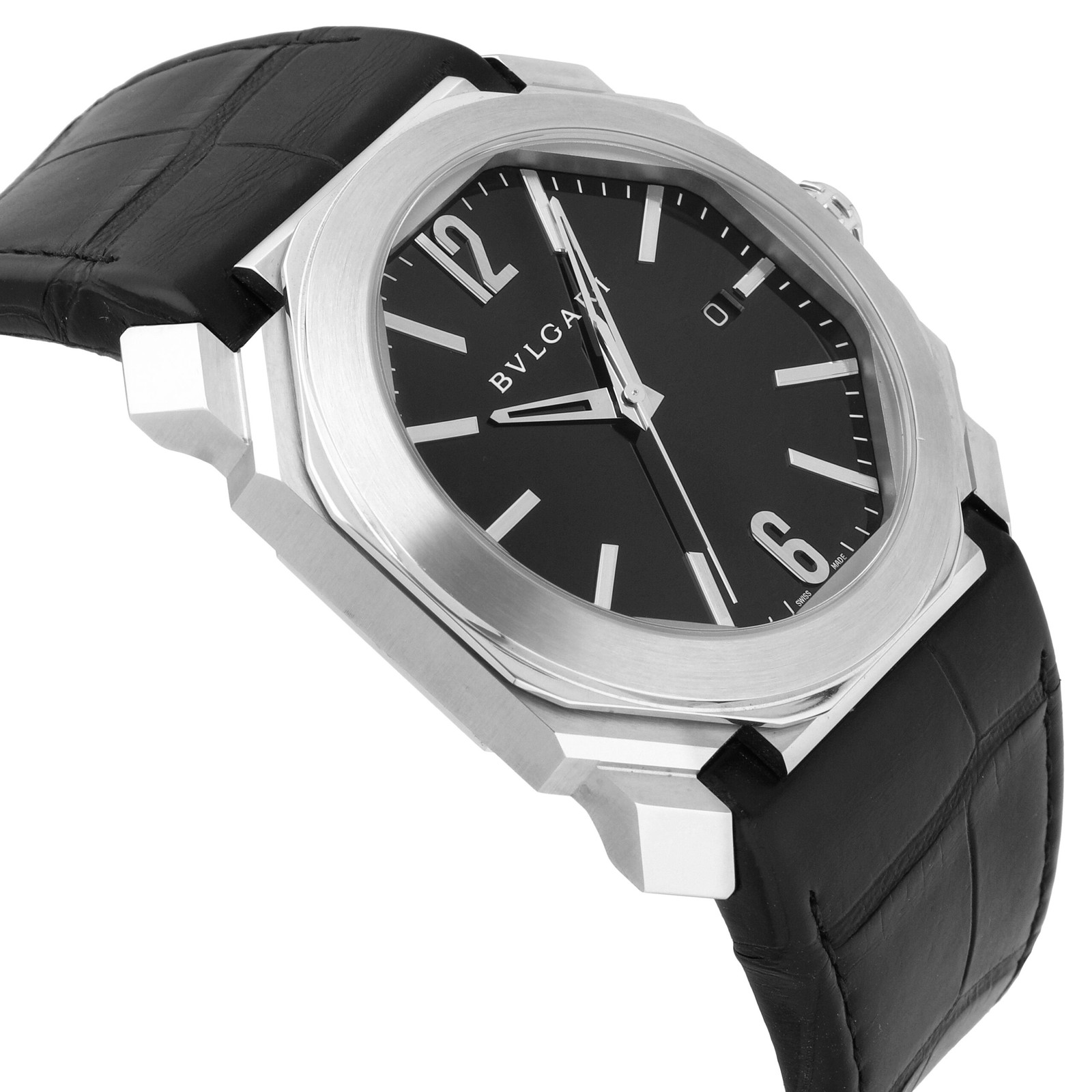 Bulgari Octo Solotempo Black Dial 41.5mm Automatic Men’s Watch 101964