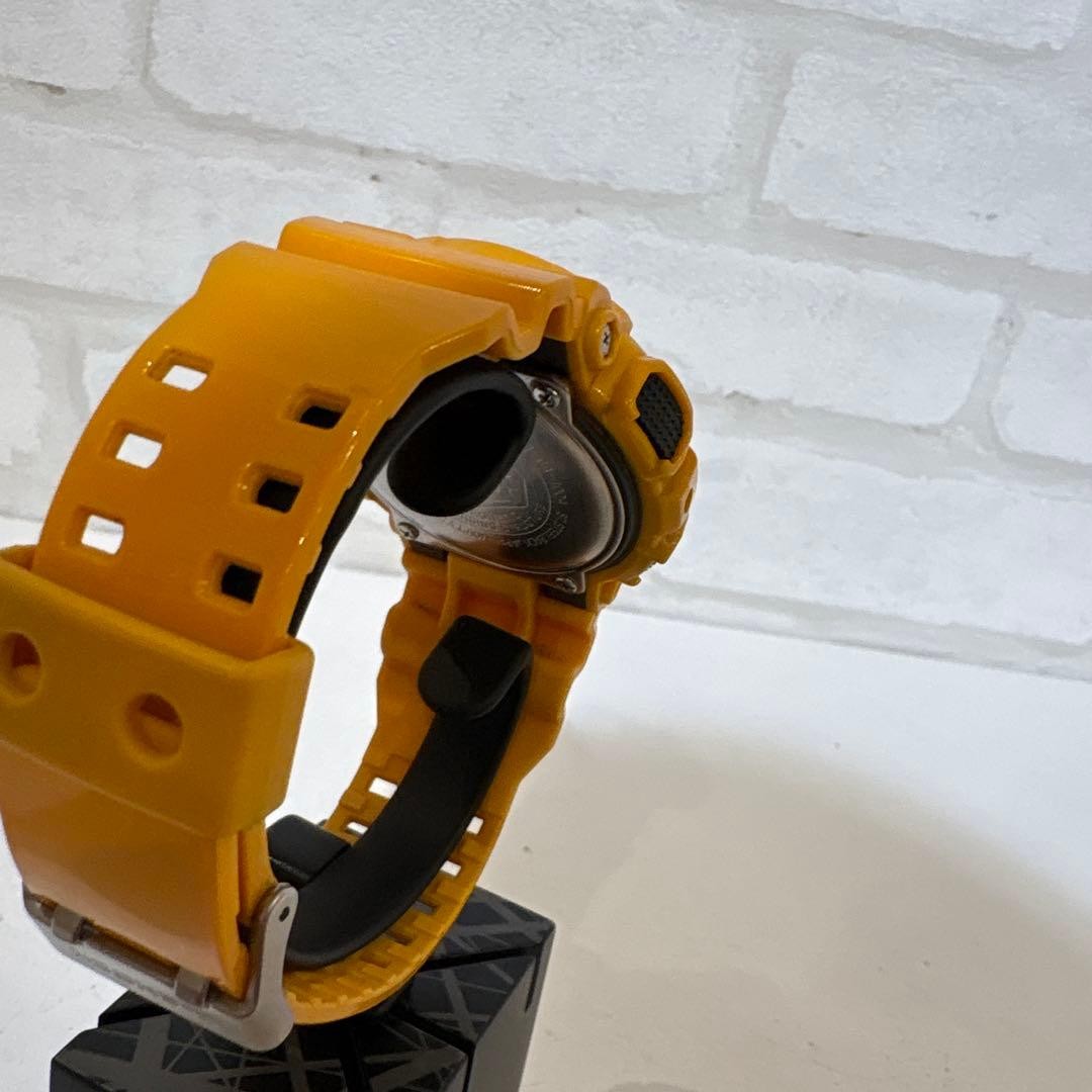 CASIO G-SHOCK GA-100 Yellow Digital Watch
