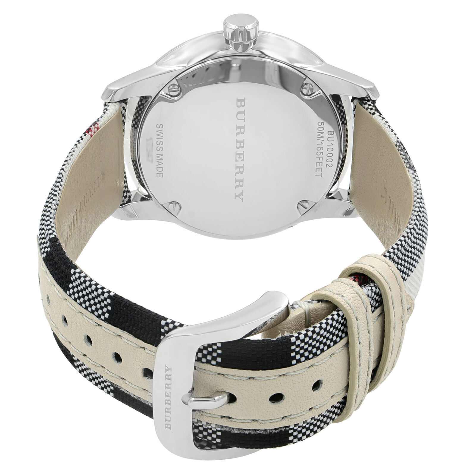 Burberry The Classic Stainless Steel Silver Dial Quartz Unisex Watch BU10002