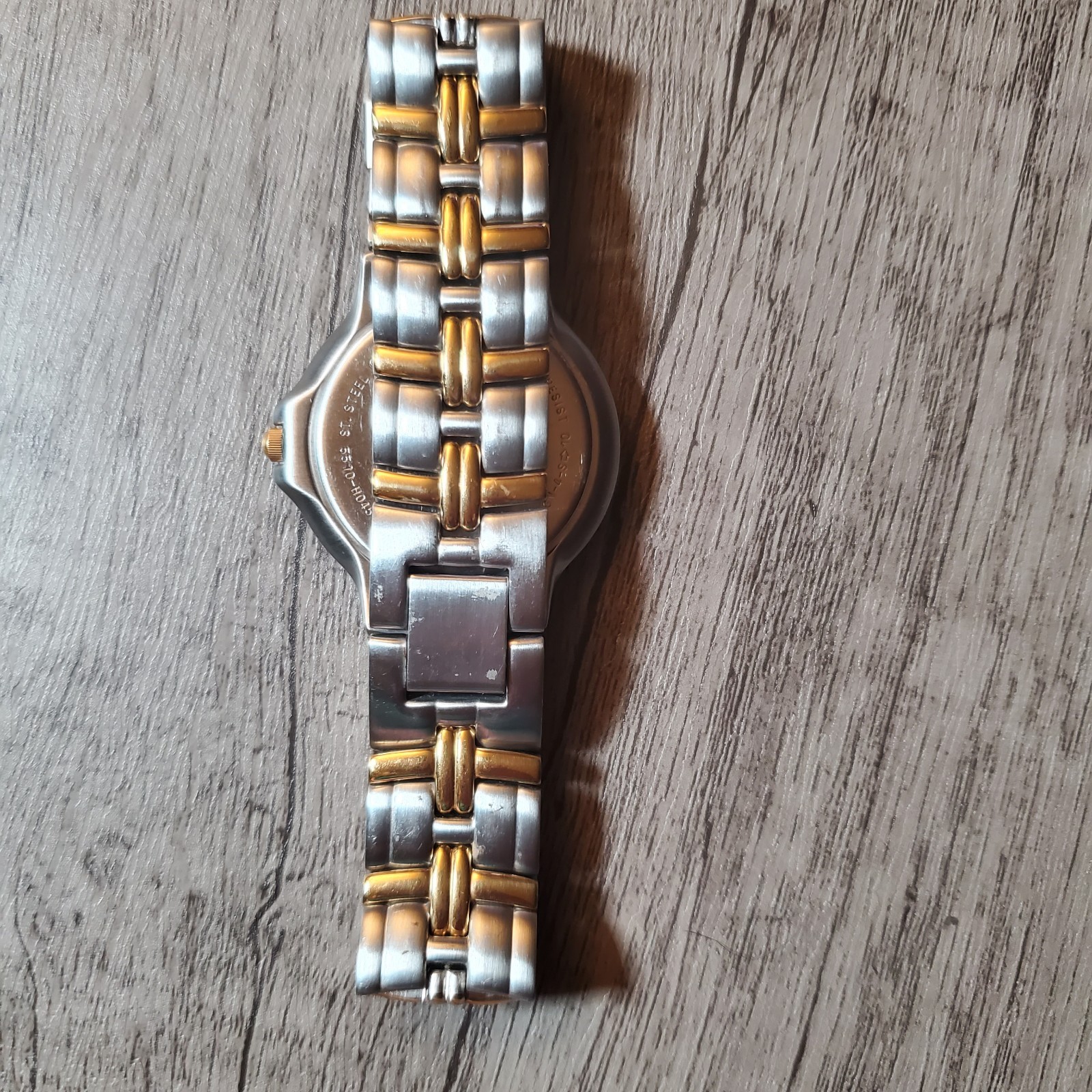 Citizen Elegance Stainless Steel Two-Tone Watch 5510-H04511 WORKS New Battery
