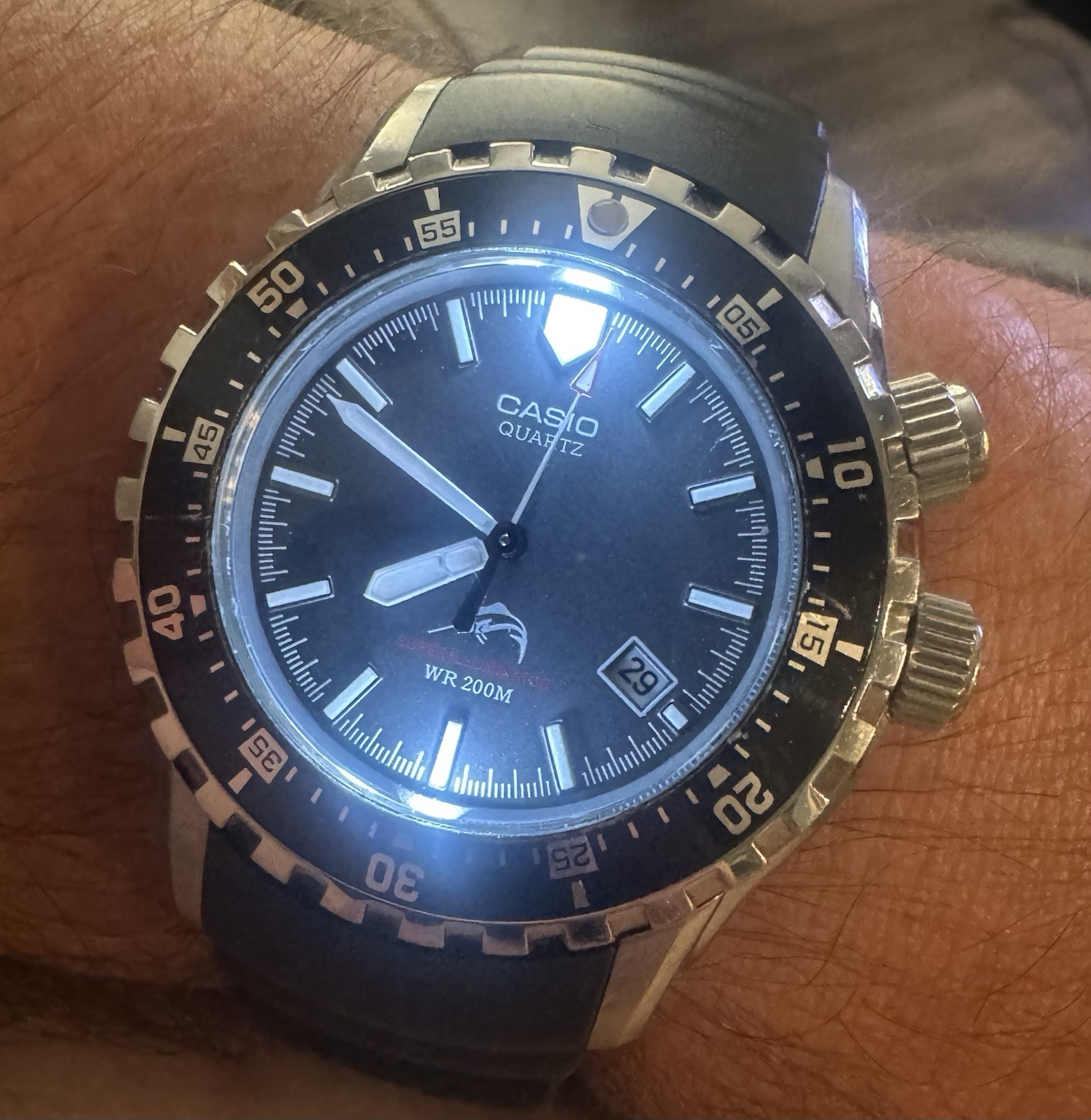 Casio Men’s MDV-102 Super Illuminator Sports Marlin Diver Watch