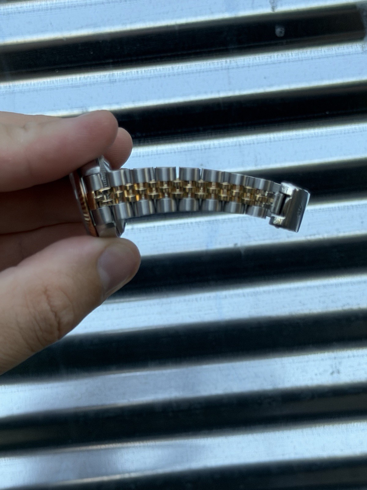 Rolex Lady-Datejust 26mm 69173 Gold and Steel Jubilee Bracelet Box & Papere