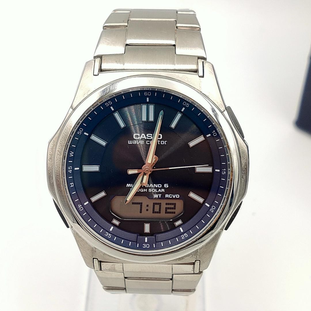 WORKING Casio Wave Ceptor WVA-M630 Module 5161 Tough Solar Radio Watch
