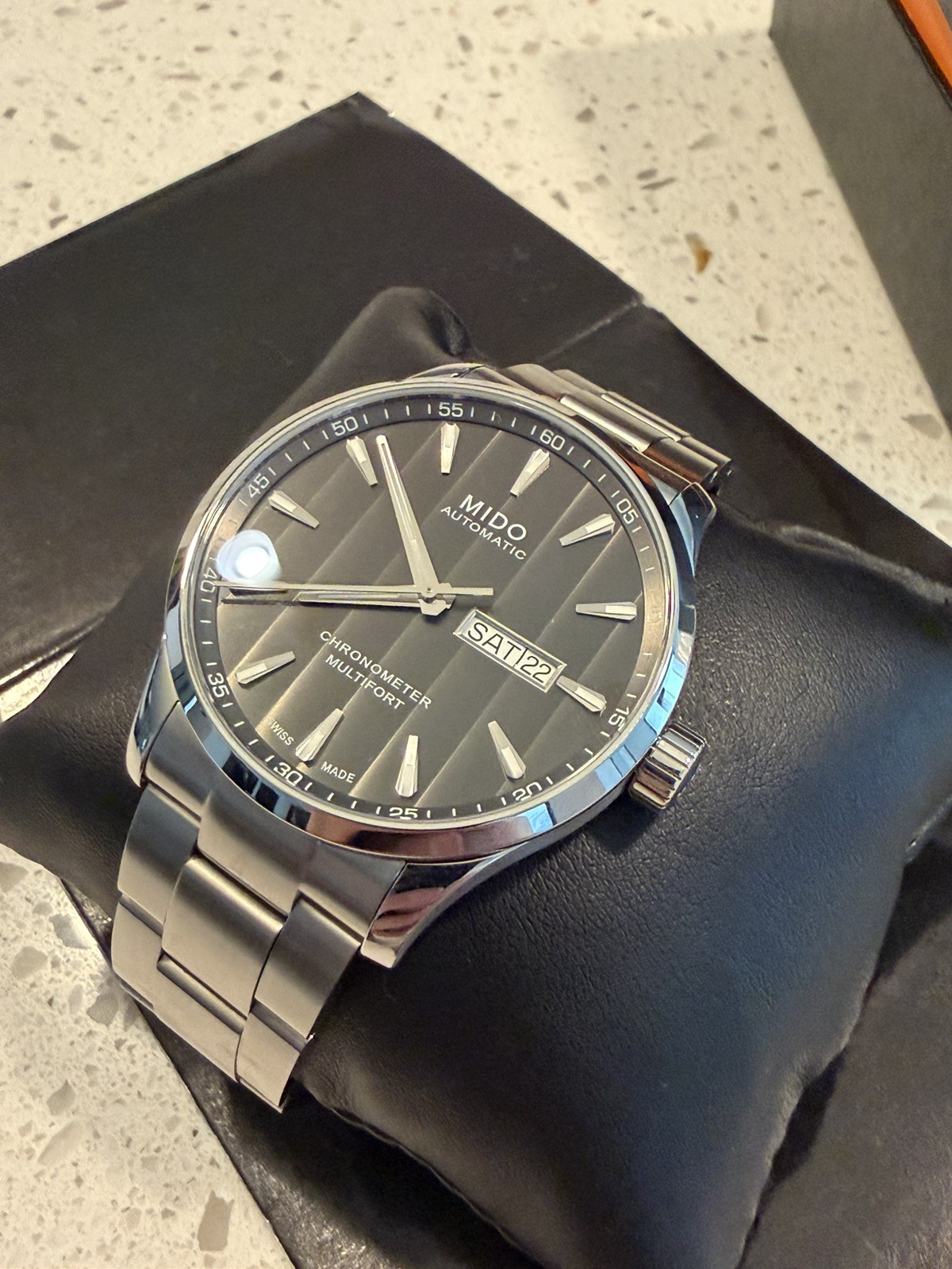 Mido Multifort Chronometer Automatic Men’s Watch M038.431.11.061.00 42mm Swiss