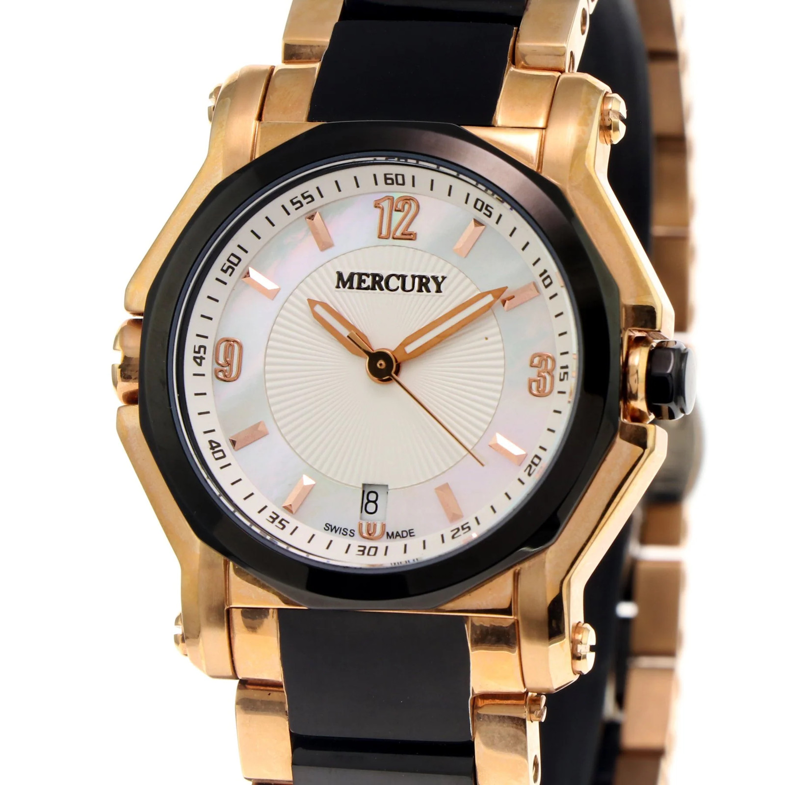MERCURY – Swiss Watch – ME1080-RB-1 Quartz 37 mm ME1080 30 meters (3 ATM, 100
