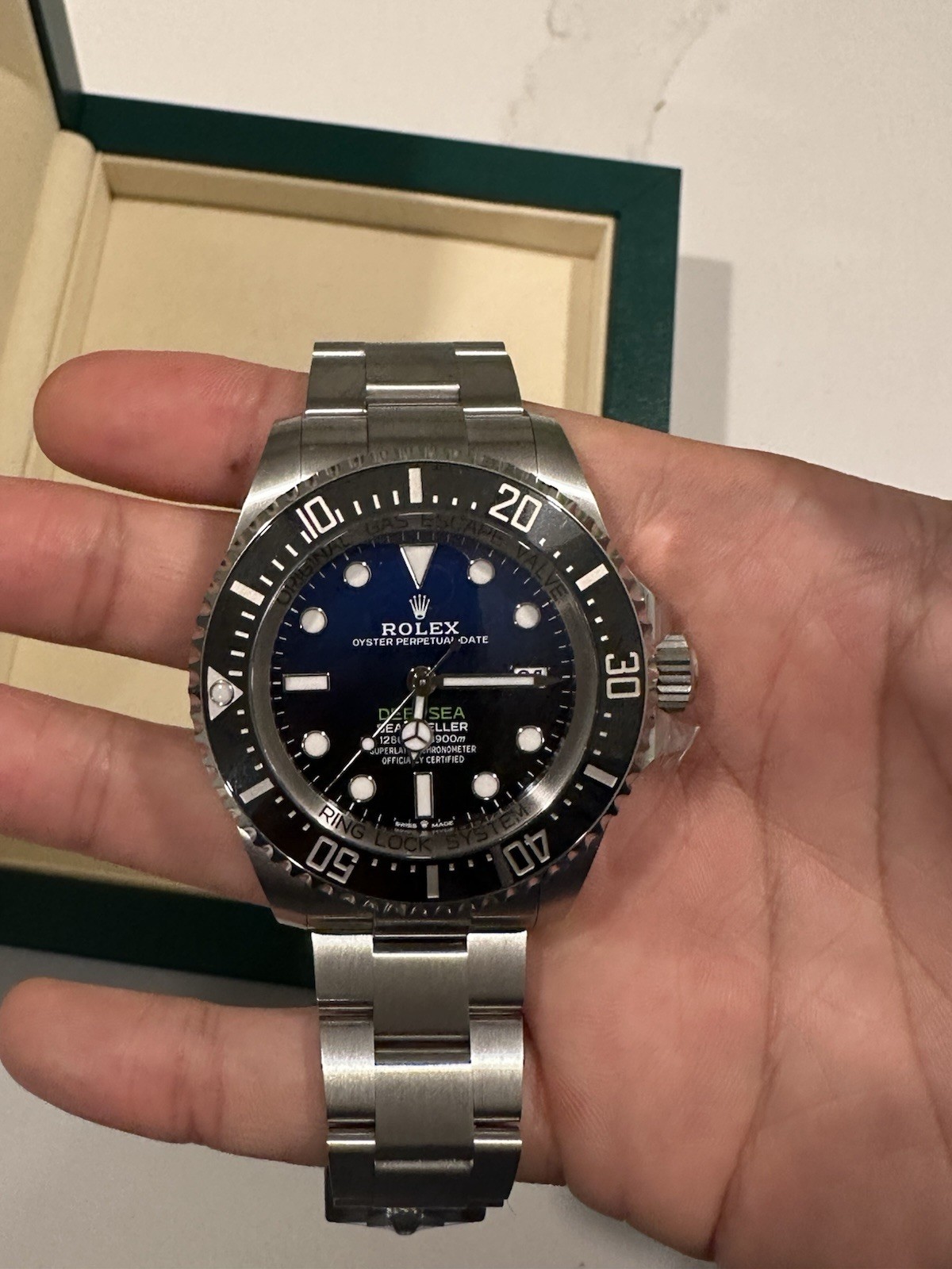 Rolex Sea-Dweller Deepsea James Cameron 136660 SS Oyster D-Blue Dial Auto 44mm