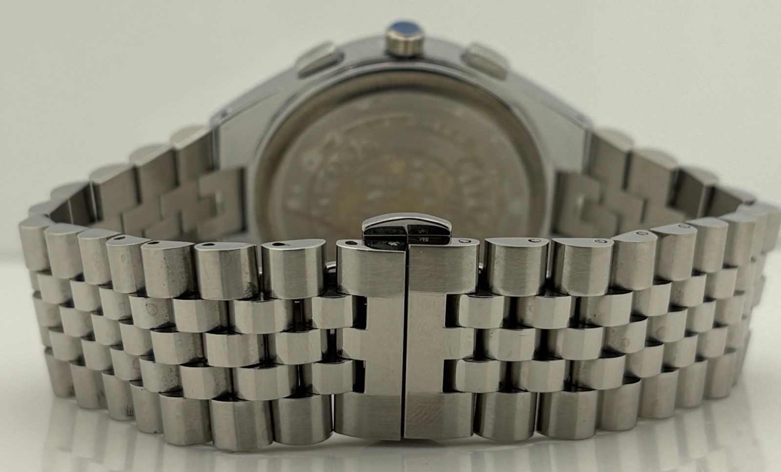 Refurbished Citizen Eco-Drive Chrono Quartz Silver Dial Sub-Sec/Date Wristwatch