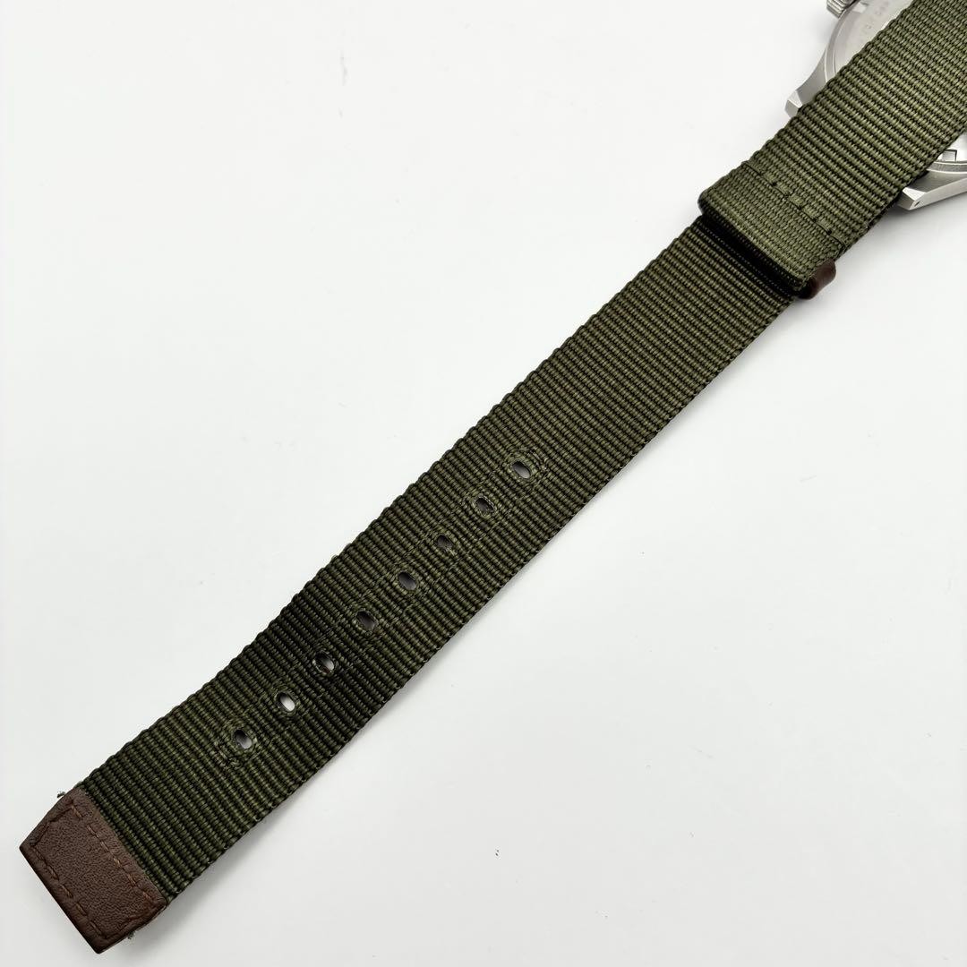 Excellent Hamilton Khaki Field Mechanic H694390 White Manual Winding With Box