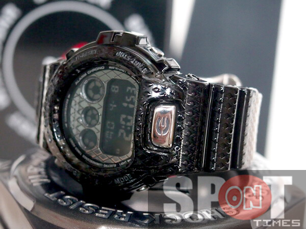 Casio G-Shock 3D Paint Diamond Pattern Crosshatch Men’s Watch DW-6900DS-1