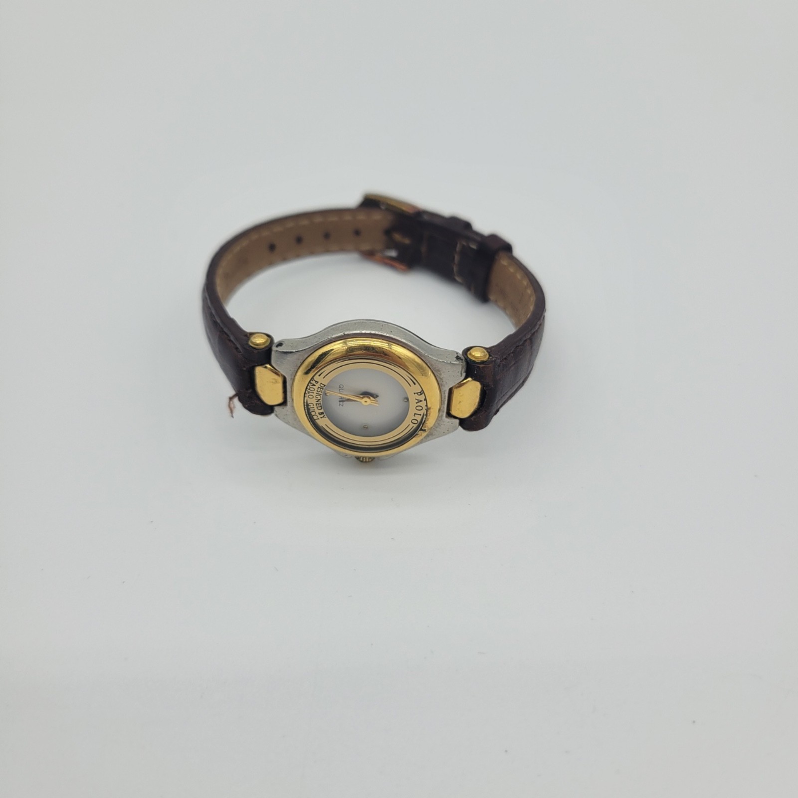 Paolo Gucci Watch NOT WORKING with Leather Straps