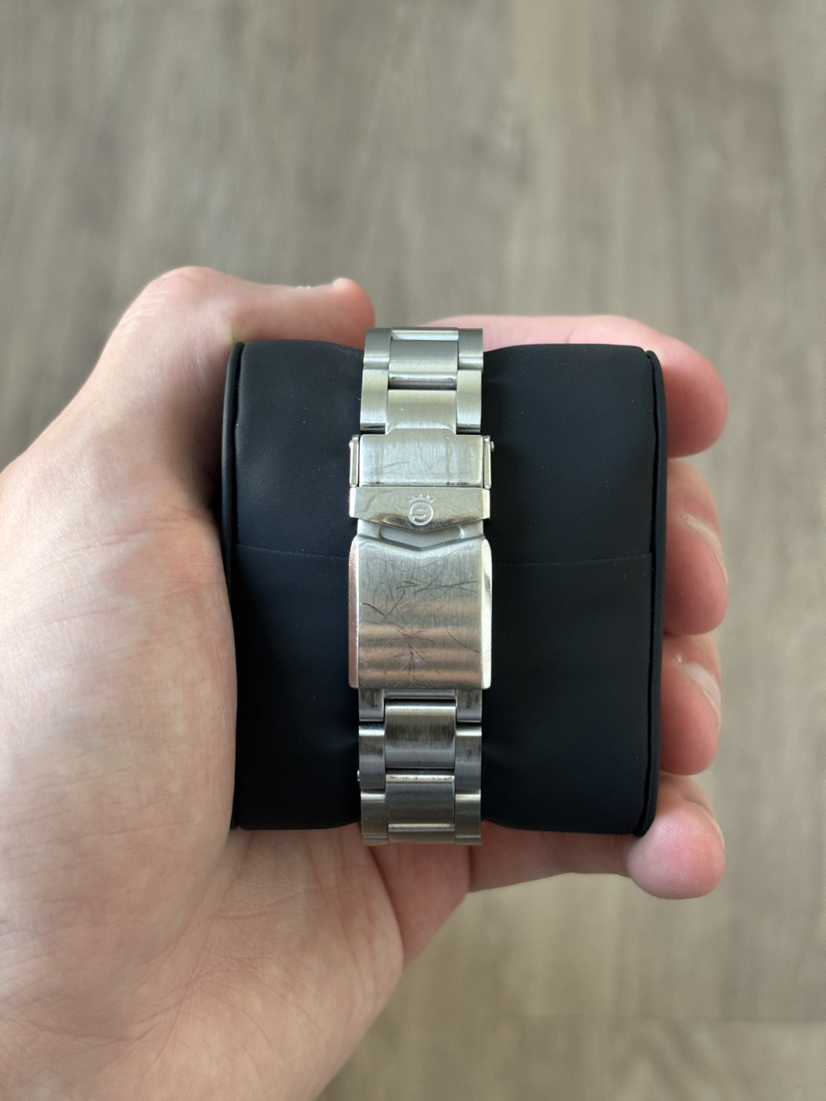 Steinhart Ocean One 39 GMT w/ blue dial BOX AND PAPERS