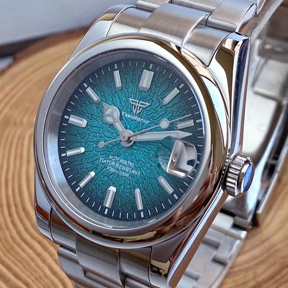 Tandorio Sapphire Glass Men’s Automatic Mechanical Diver Watch For Miyota 8215