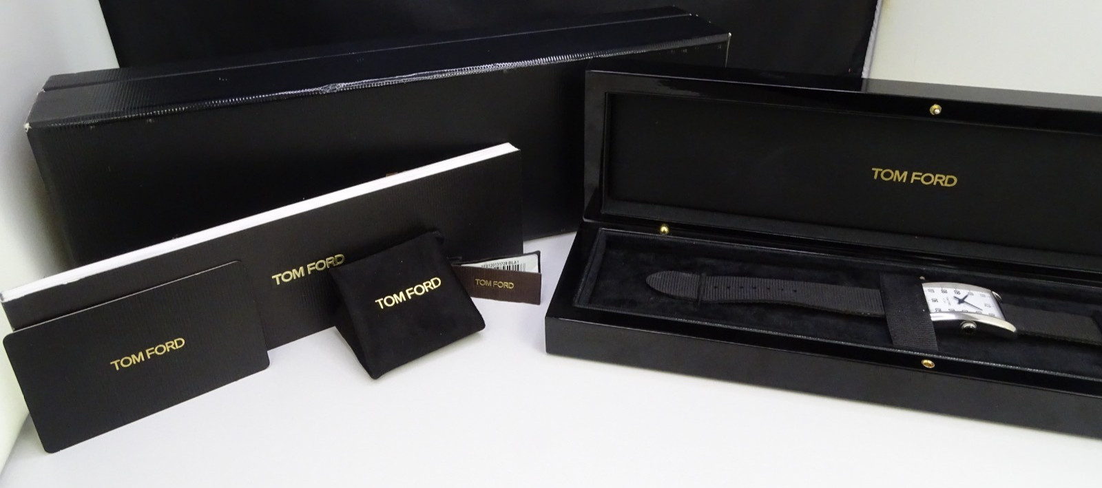 RARE Tom Ford N.001 Watch TFT 001009 With Box 40mm X 27mm (17571-Pete-YT)