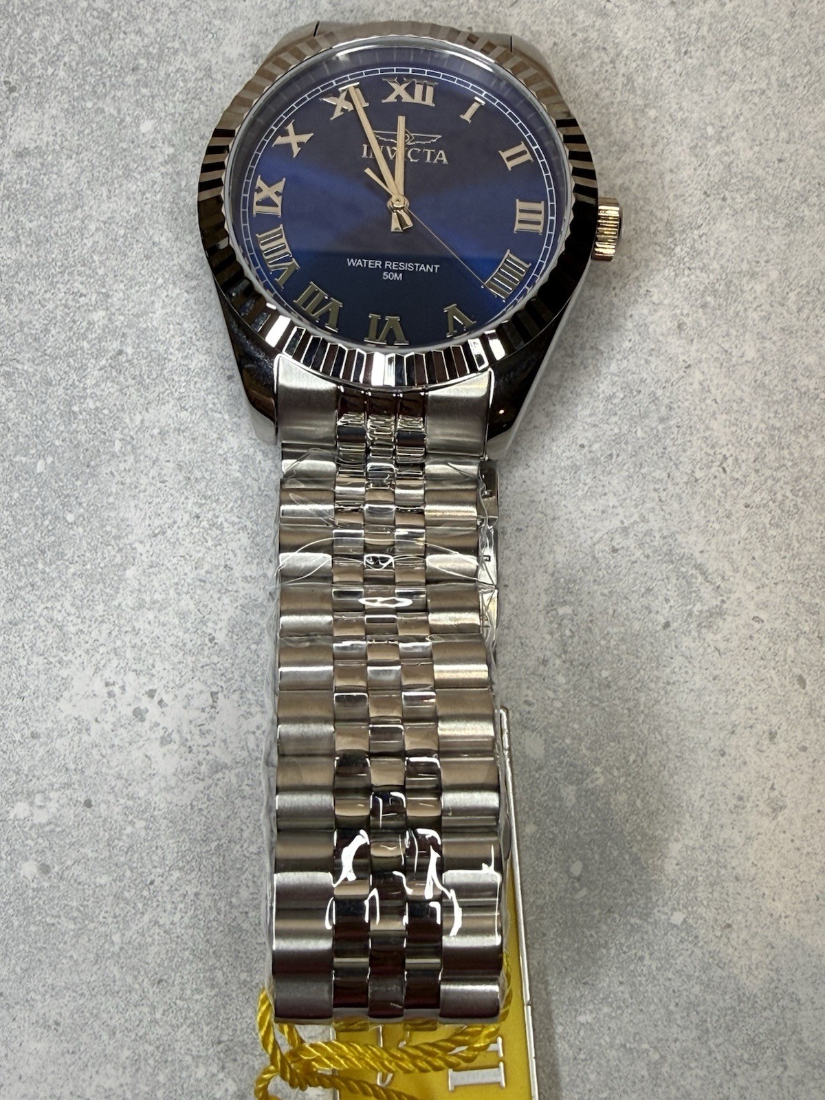 Invicta Specialty Windsor 43mm Sunburst Blue Dial Roman Numeral Watch New
