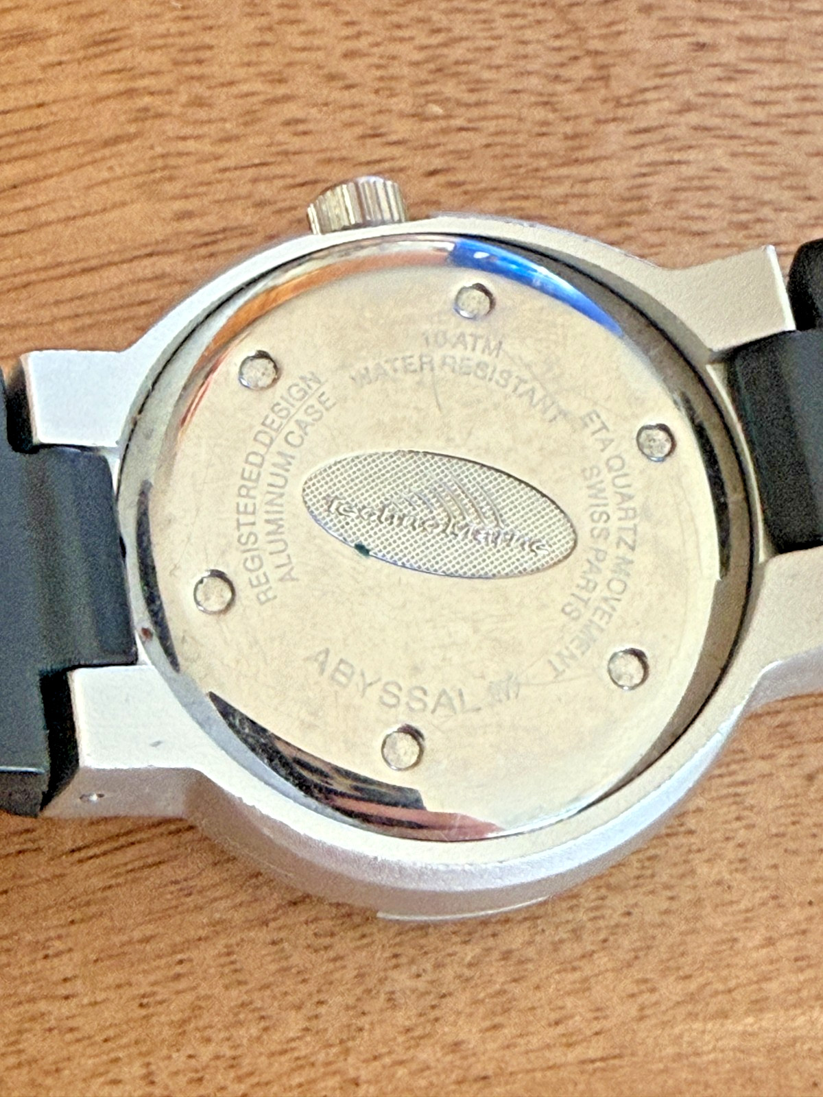 TechnoMarine Abyssal, Diver’s Watch, 100m (10ATM), Silicone Strap, 42mm