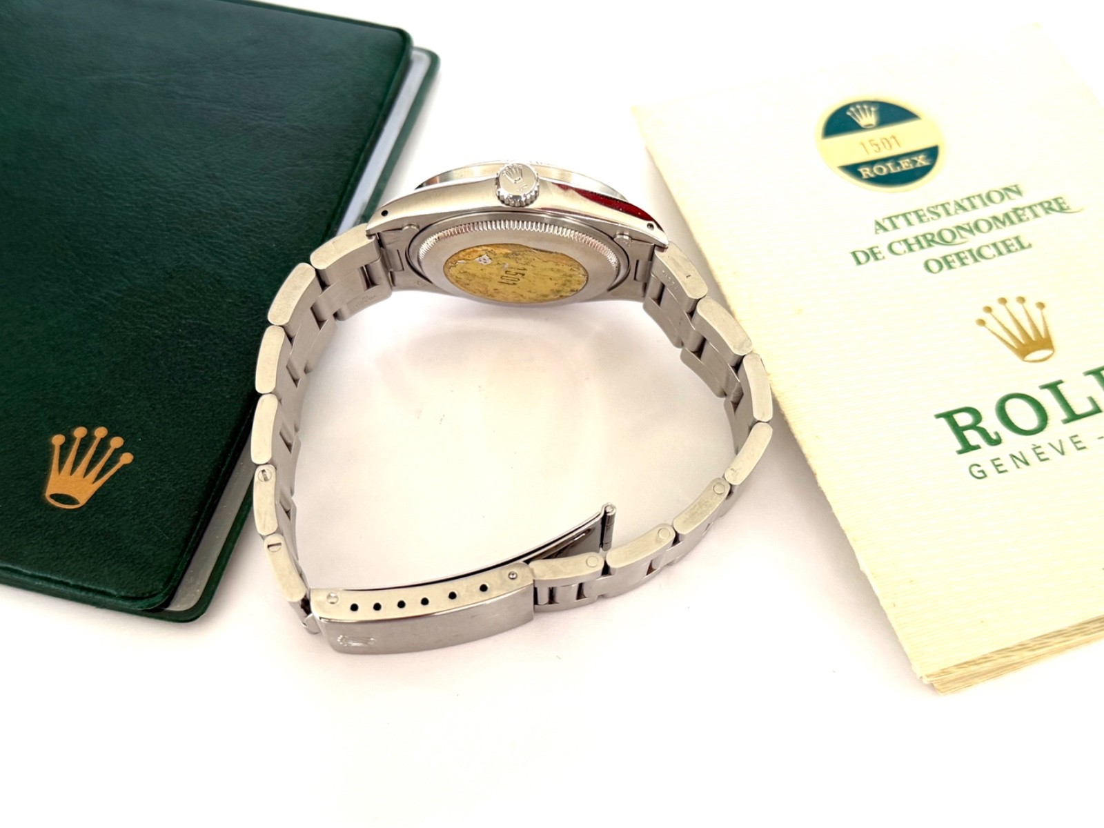 ROLEX VINTAGE WATCH DATE WITH PAPERS