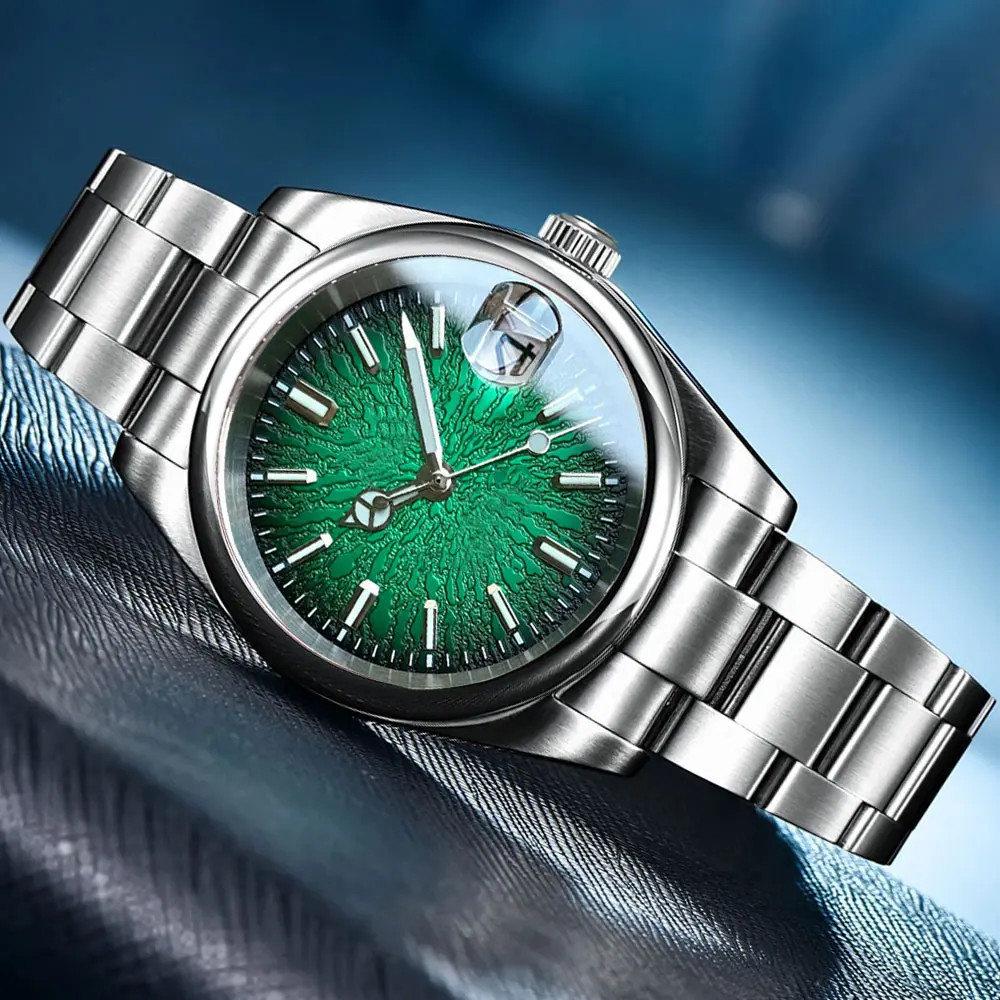 Tandorio Sapphire Glass Men’s Automatic Mechanical Diver Watch For Miyota 8215