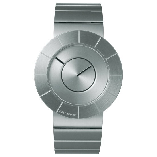 ISSEY MIYAKE TO Tio Yoshioka Tokujin design NY0N001 Silver Men Watch New in Box