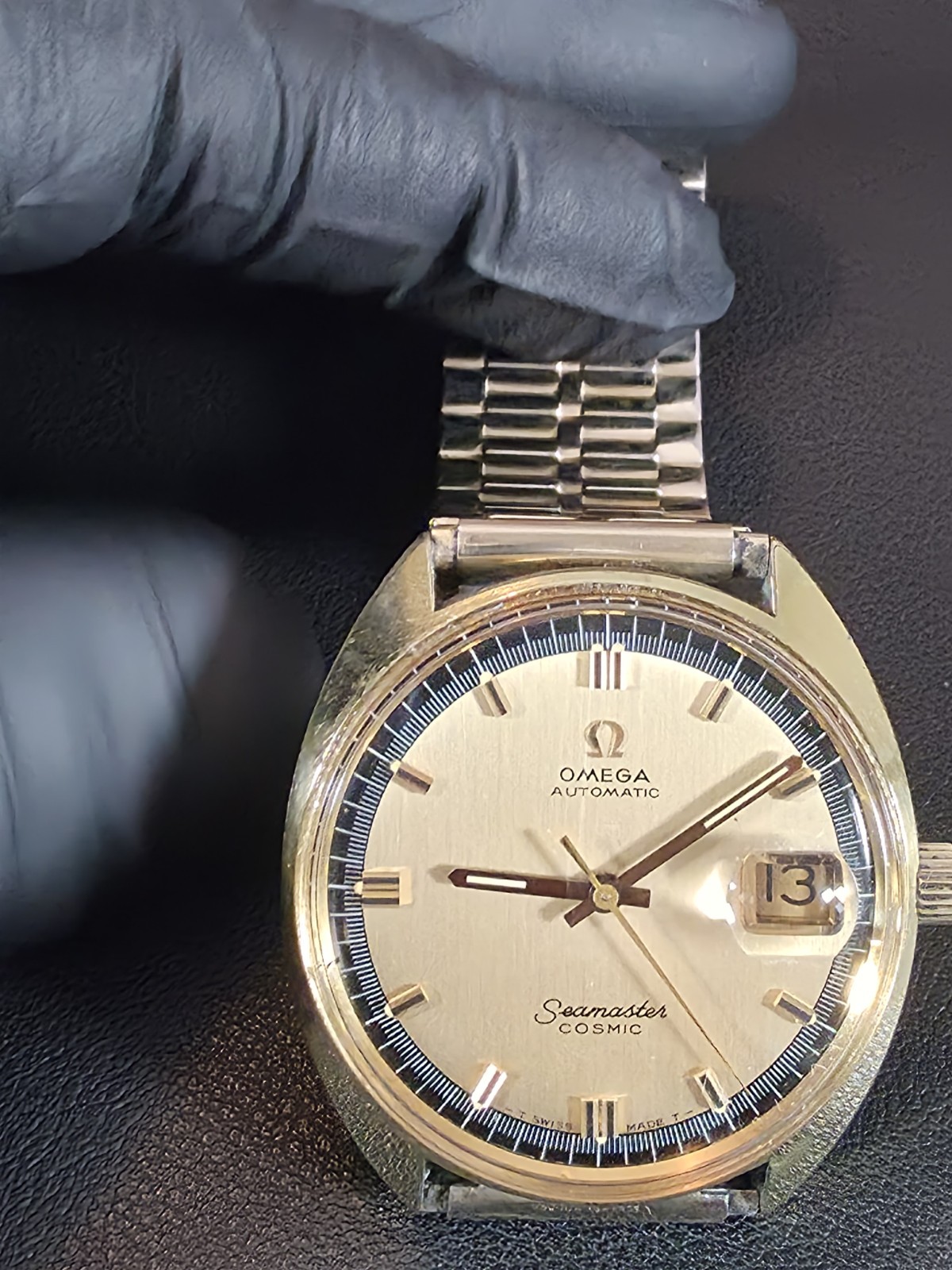Vintage Omega Seamaster Cosmic Automatic 166.026 – Gold Tone 35mm