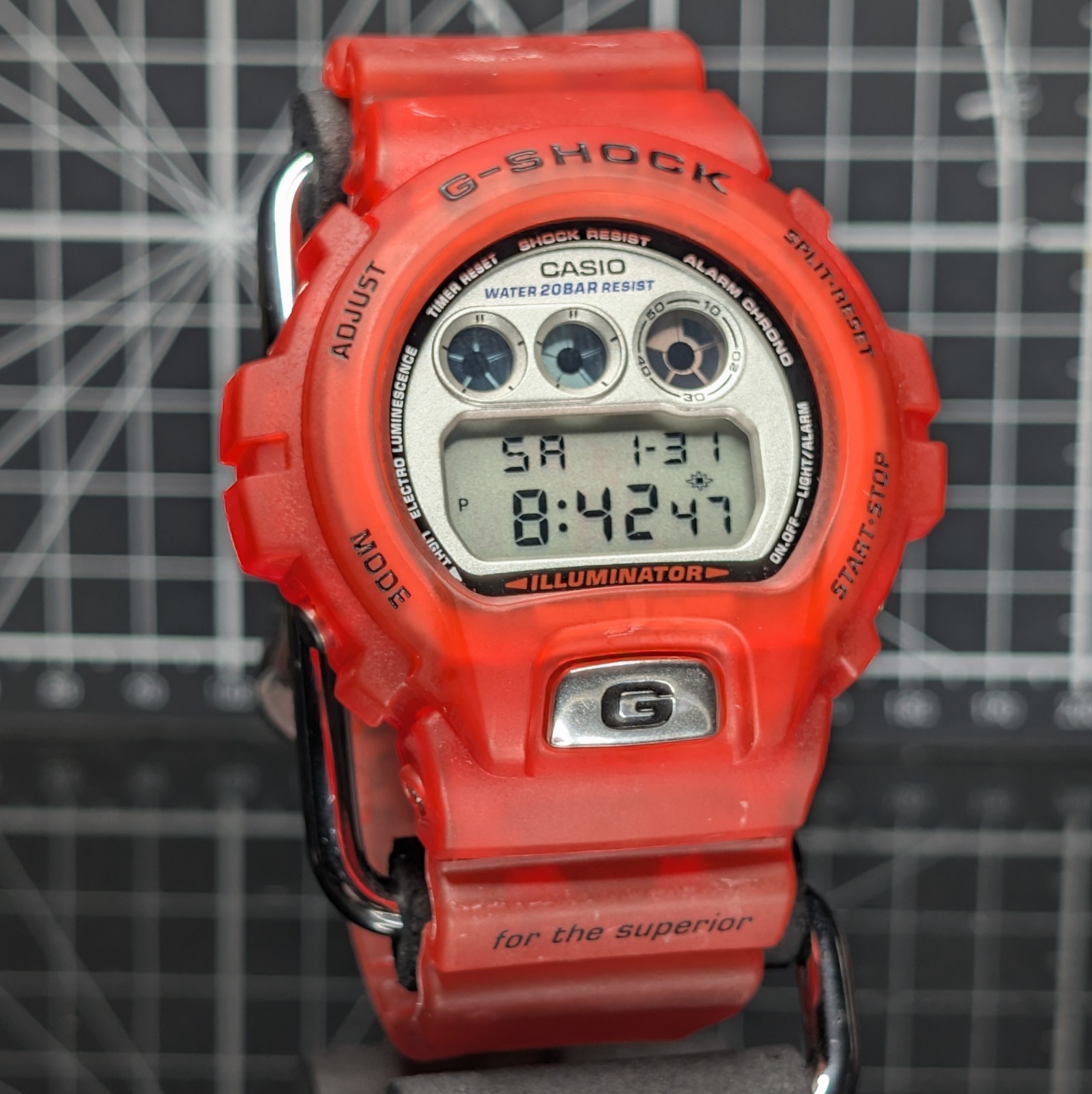 Casio G-Shock FIFA DW-6900 World Cup Red Skeleton Limited Edition DW-6900WF-4T