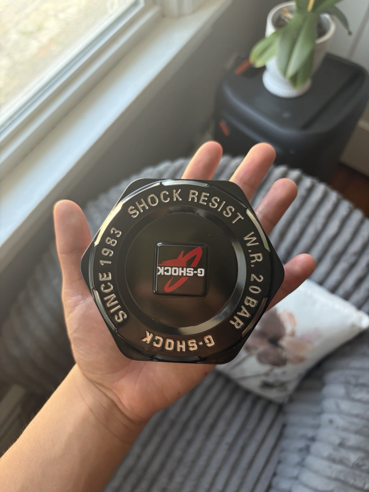 Casio G-SHOCK Men’s Analog/Digital 200m Shock-Resistant Black Resin Watch