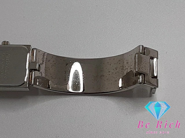[A1R] Marie Claire Square Pink Silver SS Bracelet Quartz Watch [n4x]