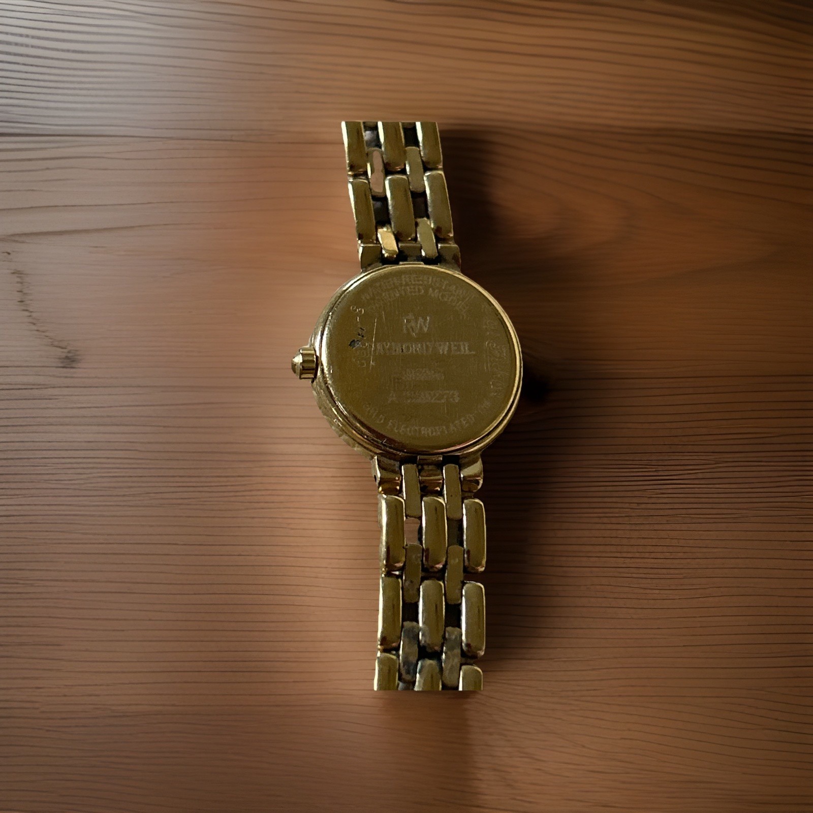 Raymond Weil Genève Women’s Vintage Quartz Dress Watch Gold Tone 9986 Needs Batt