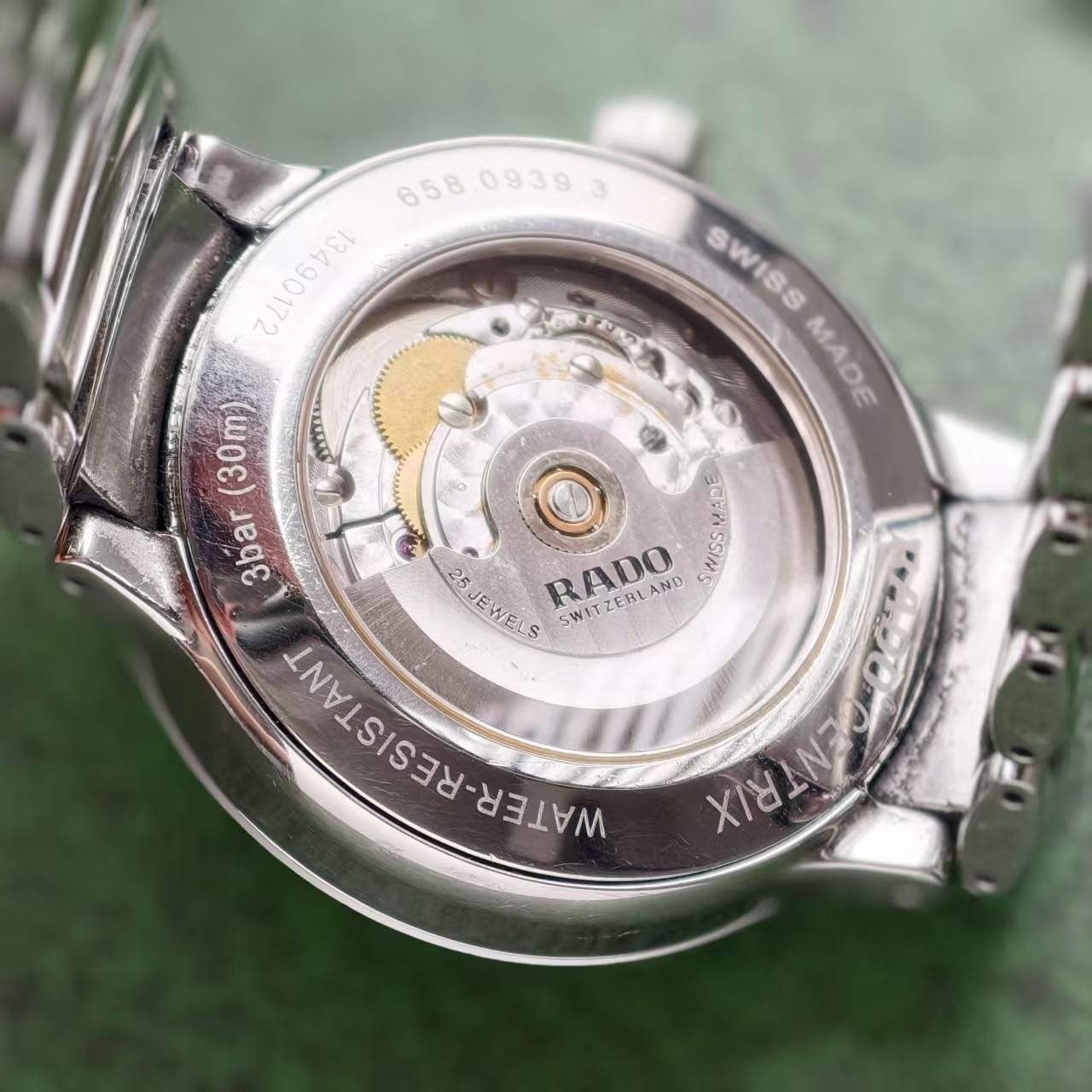 Rado White Dial Centrix R30939143 Men’s Watch Automatic 38.1mm Date