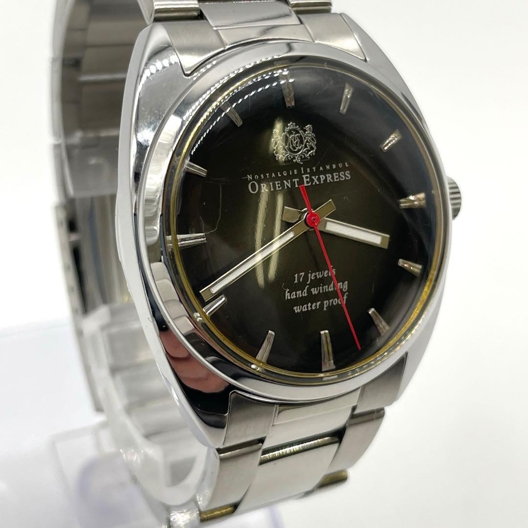 ORIENT EXPRESS OA-8037 Watch All Stainless Sliver WR3bar Japan