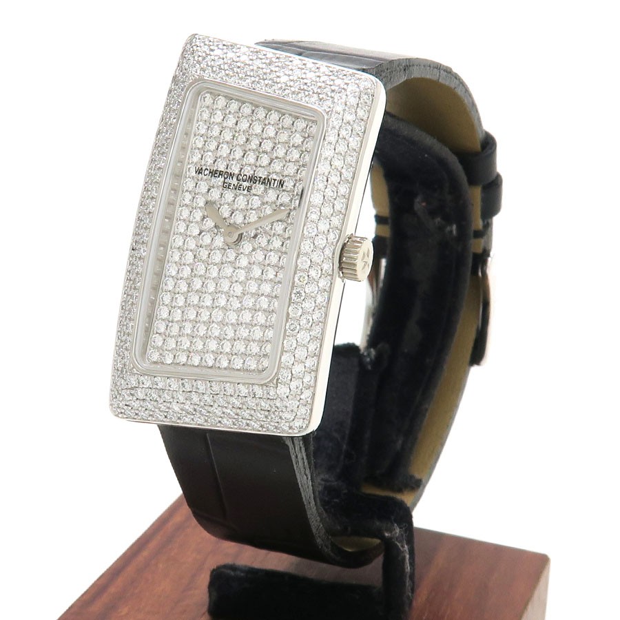 Vacheron Constantin 1972 Asymmetrical 25515 White Gold 38mm Quartz #SNW679