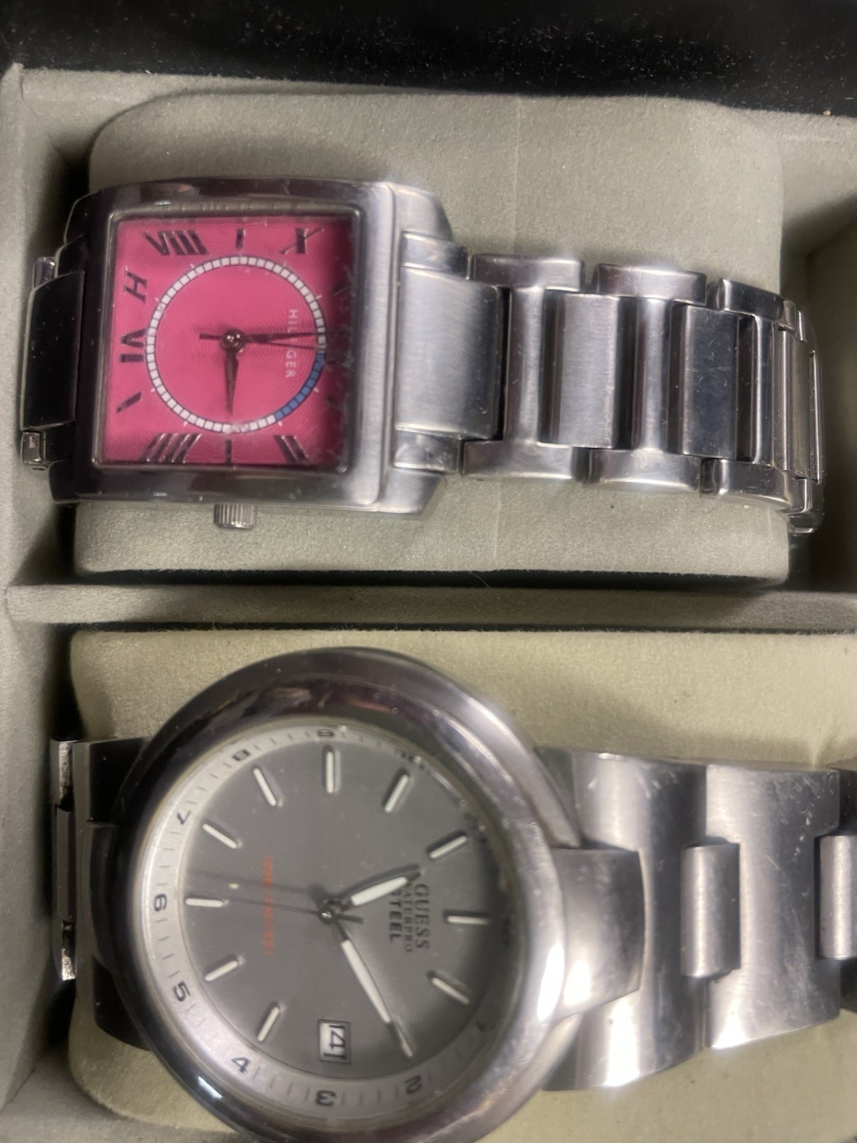 GUESS AND KENNETHCOLE watches for men used buy now