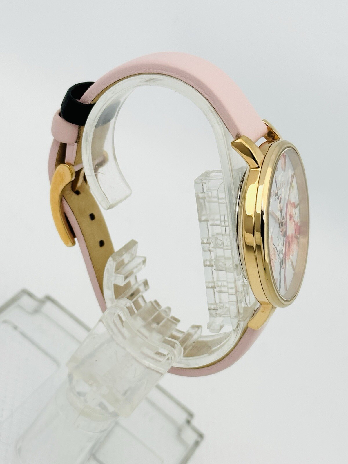 Ted Baker Kate Women’s TE10031545 Multicolour Floral Dial Pink Strap Watch