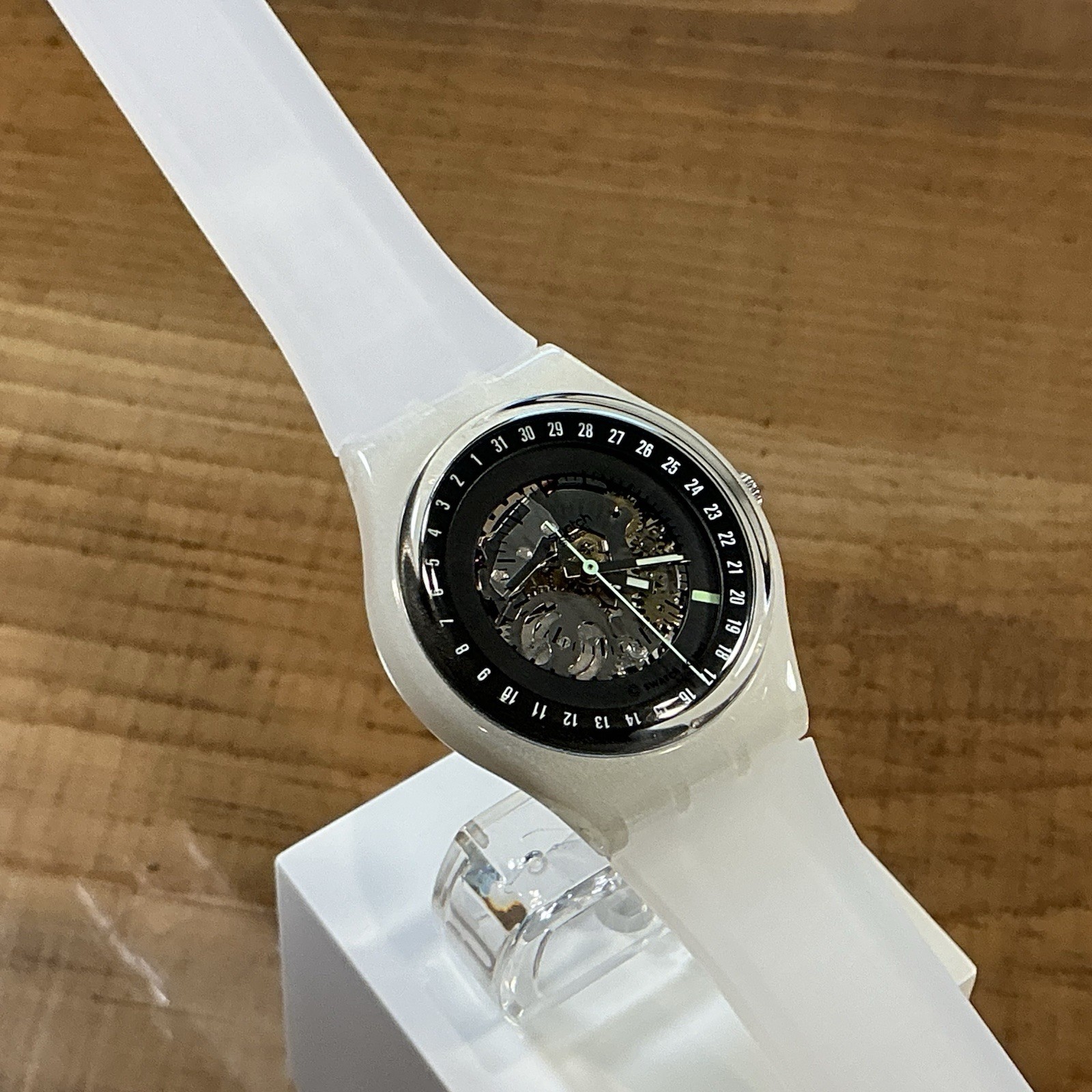 See Through – Skeleton – Semi Transparent – MINT – HTF [ 34mm ]