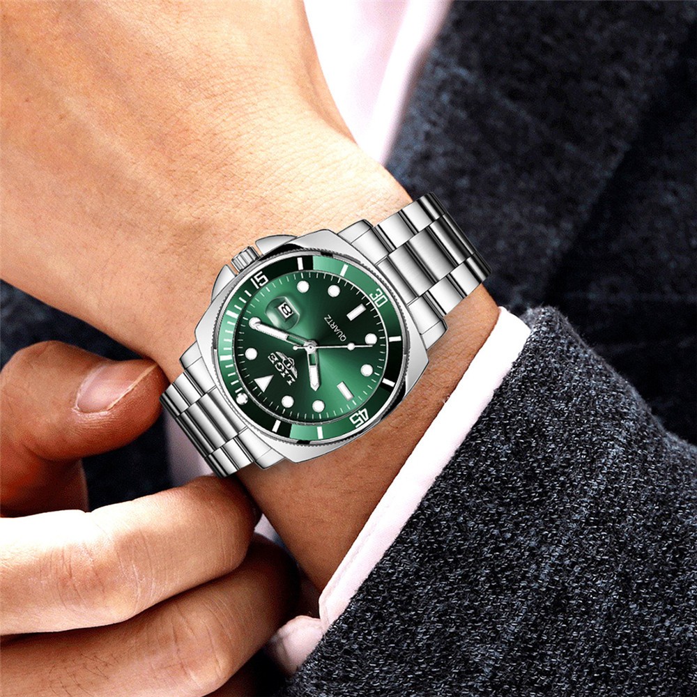 LIGE Men Watch Brand Luminous Wristwatch Business Male Calendar Steel Watches