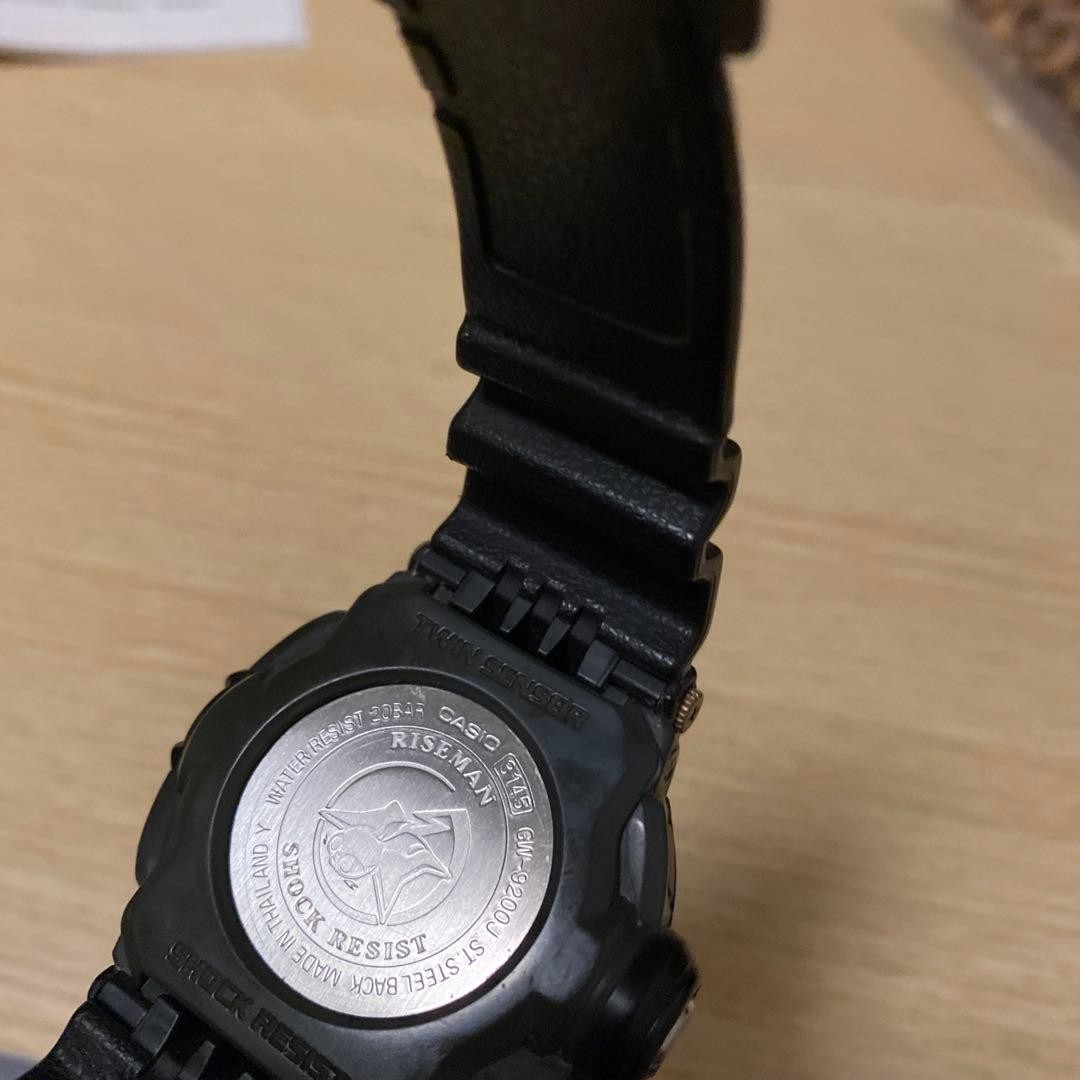 [Radio-controlled solar powered] CASIO G-SHOCK RISE MAN watch GW-9200