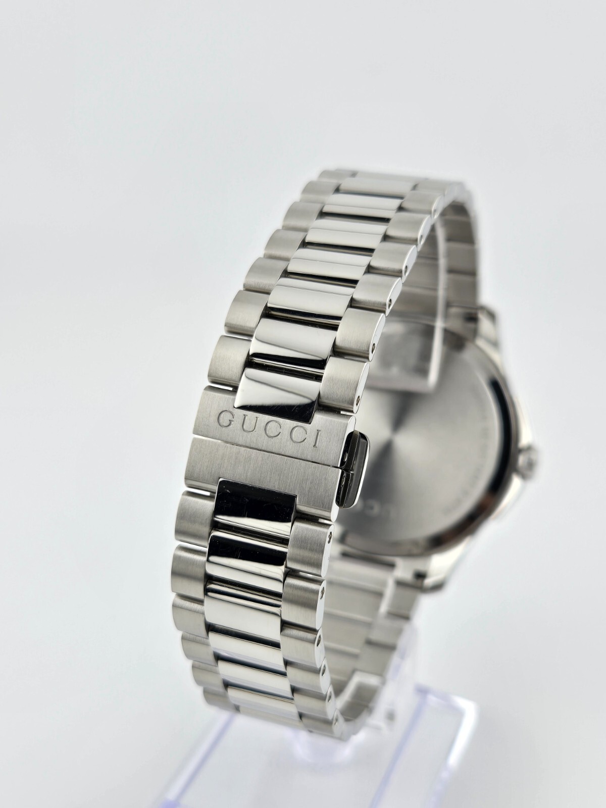 Gucci Men’s G-Timeless Blue Dial Stainless Steel Watch – YA126371 ($1150 MSRP)