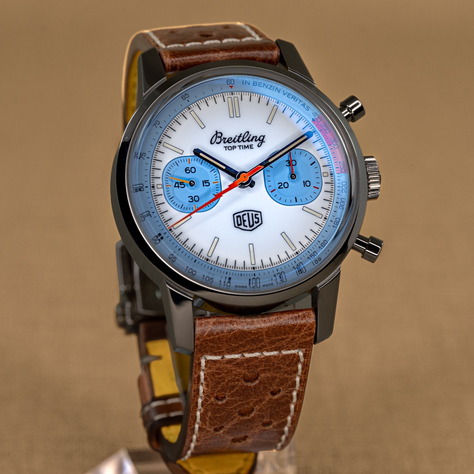 Breitling Top Time Deus A233112A1A1X1 Steel White 41mm Limited 1/2000 2023 RARE