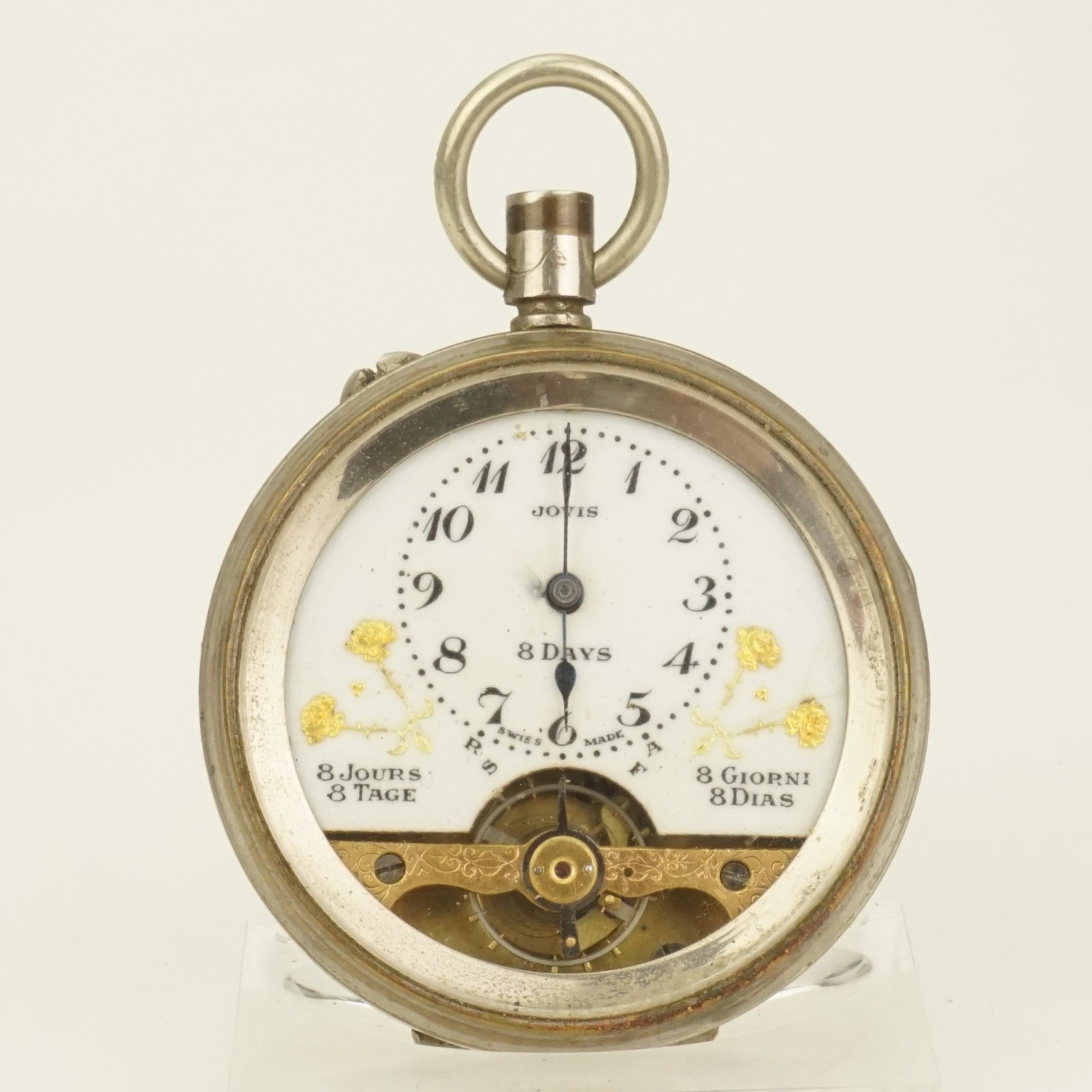 Rare! 8-Days Pocket watch Men’s no repeater fusee no duplex no chronometer RAR