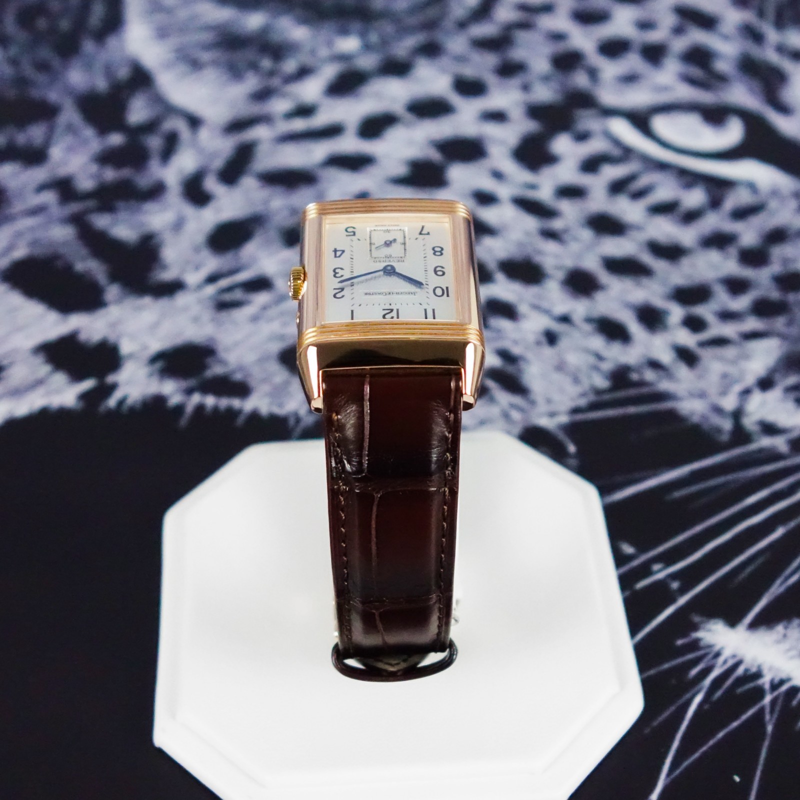 Jaeger LeCoultre Reverso Duo Day and Night Ref. 270.2.54 Rose Gold Box Papers
