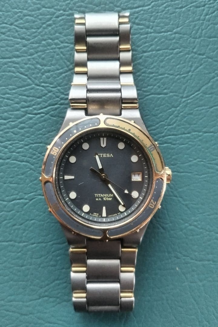 CITIZEN ATTESA TITANIUM 10bar watch