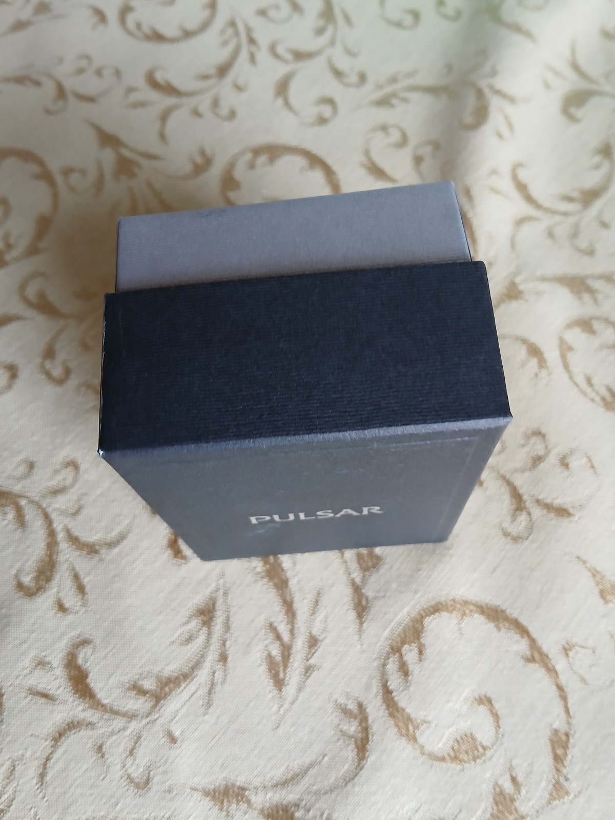 Pulsar Two Toned Square Face Analog Bracelet Band / New Battery Original Box