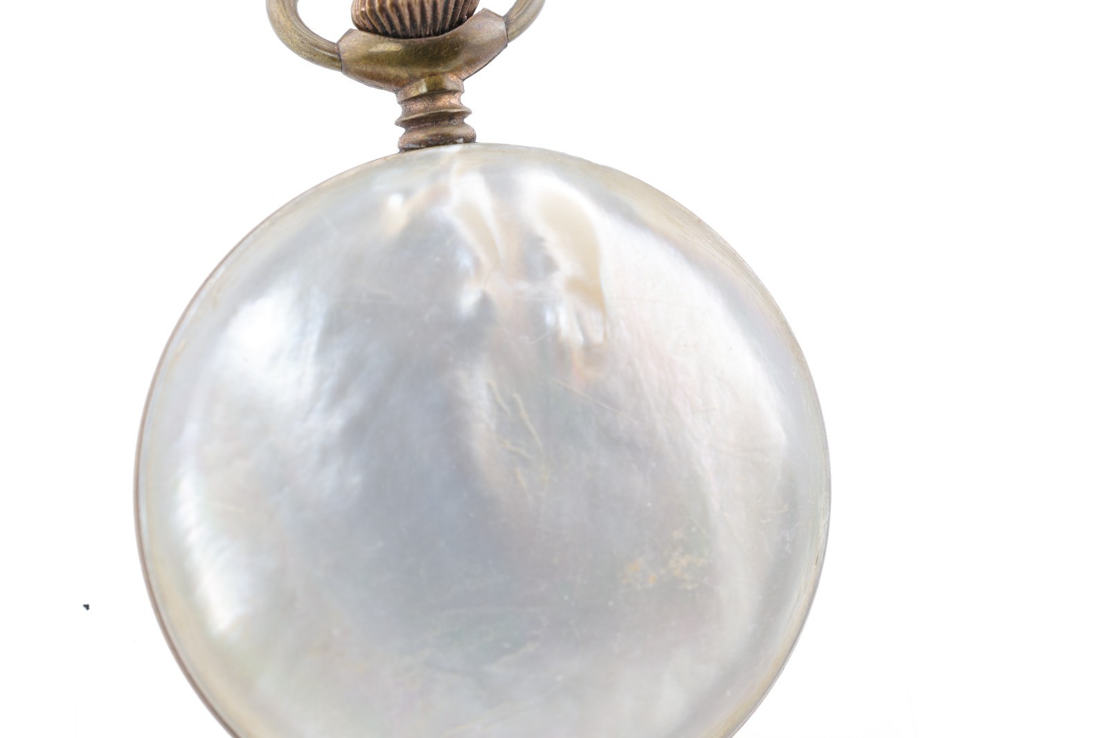 SUPERB MOTHER OF PEARL TH. SANDOZ, 3j POCKET WATCH, 46.3mm, FOR REPAIR (NO)