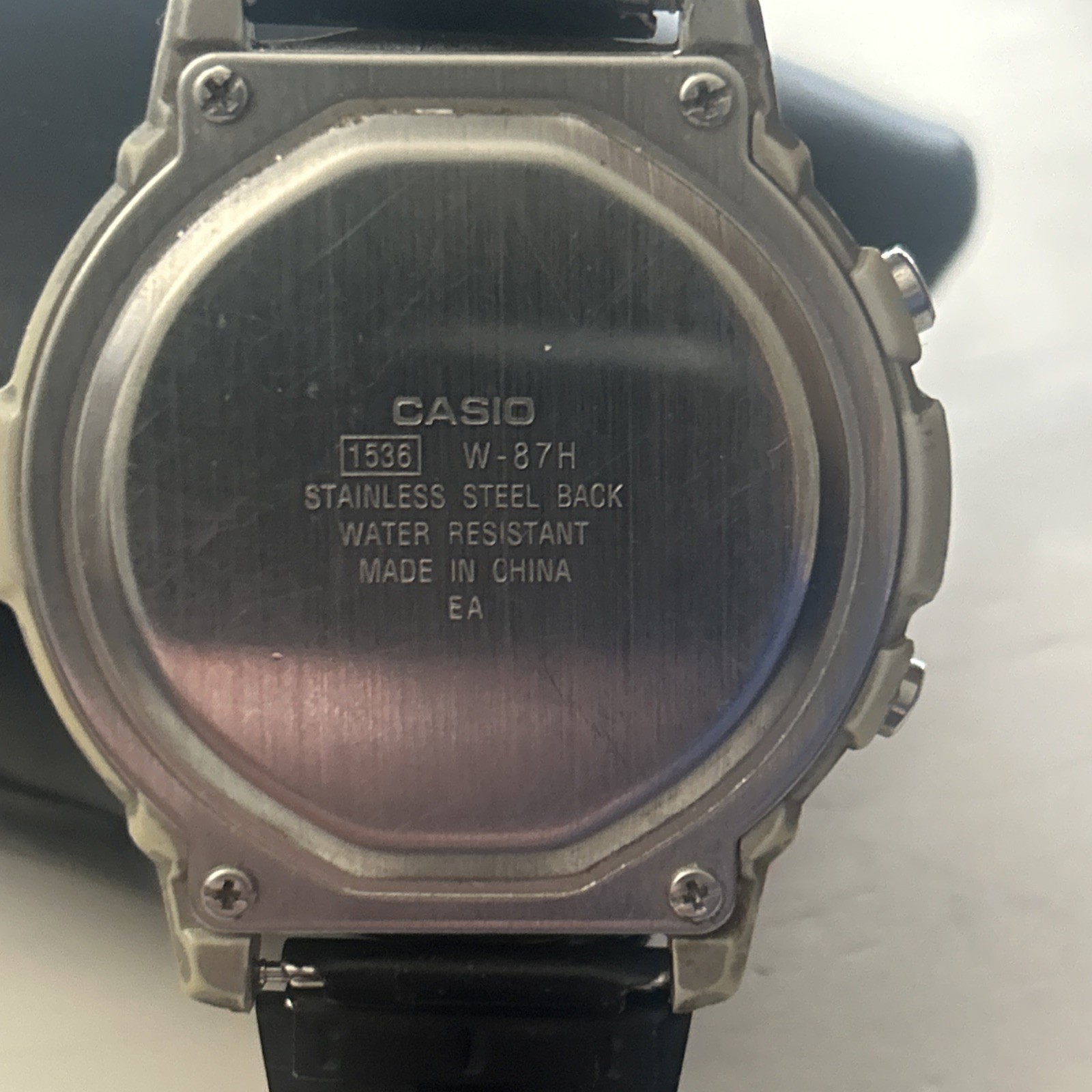 Casio W-87H New Battery
