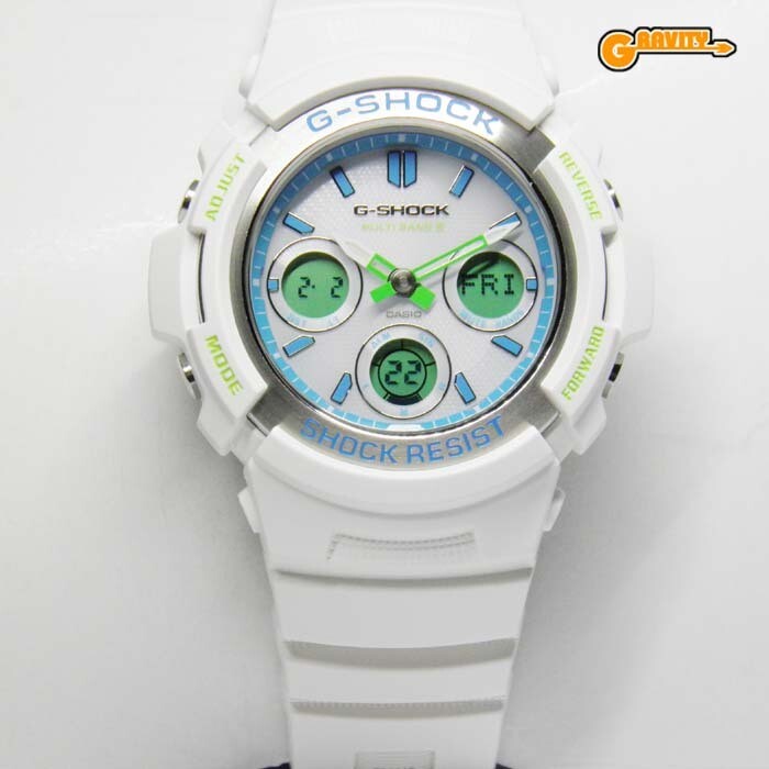 CASIO G-SHOCK AWG-M100SWG-7AJF Sporty Mix Series White New in Box