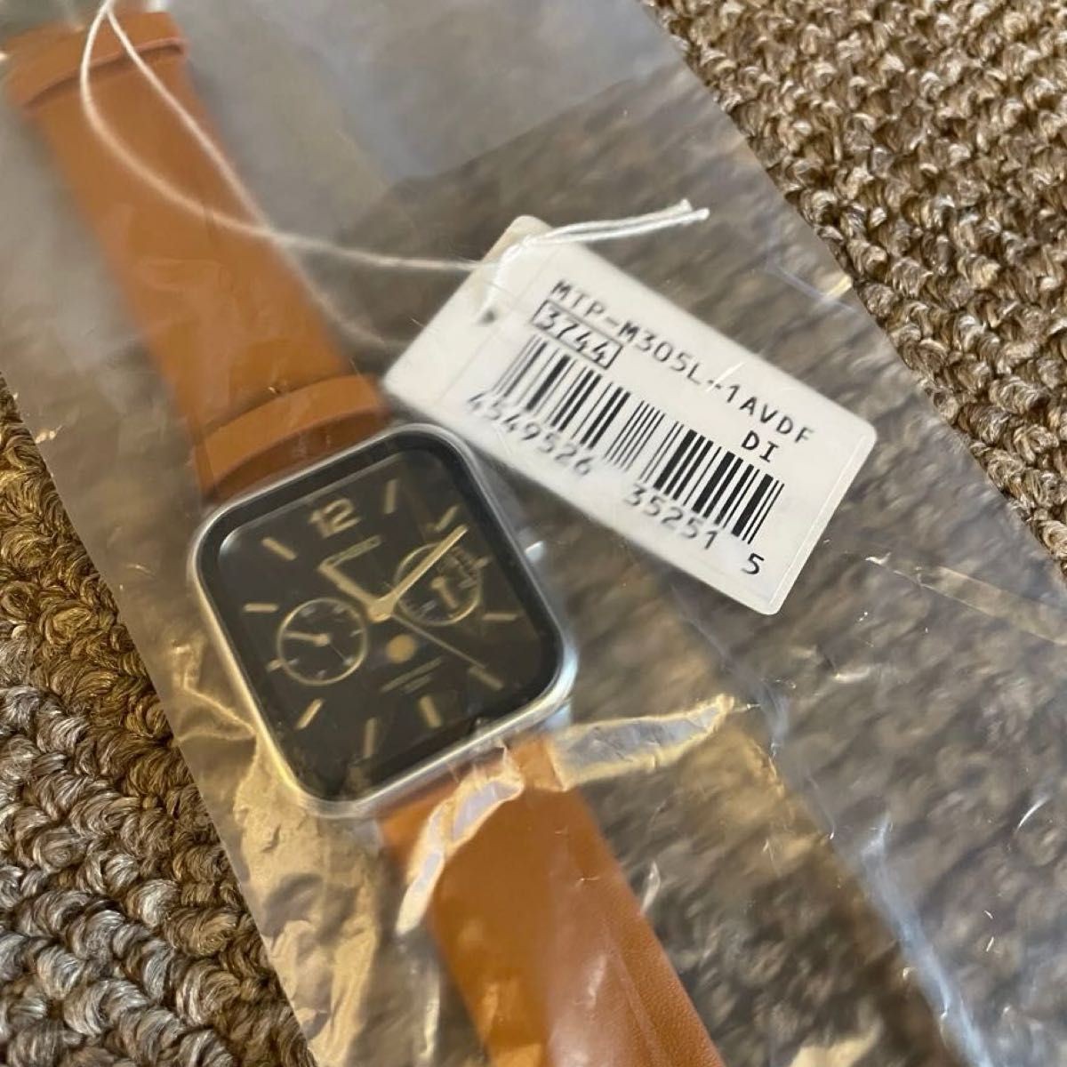 New CASIO MTP M305L 1AVDF Casio Watch Brand Analog Brown