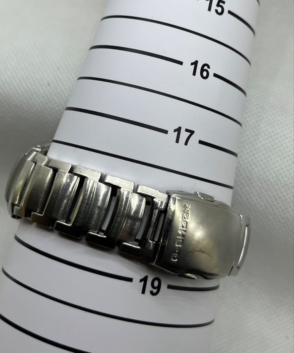 Casio G-Shock Wave Ceptor Solar Metal Band Watch Used
