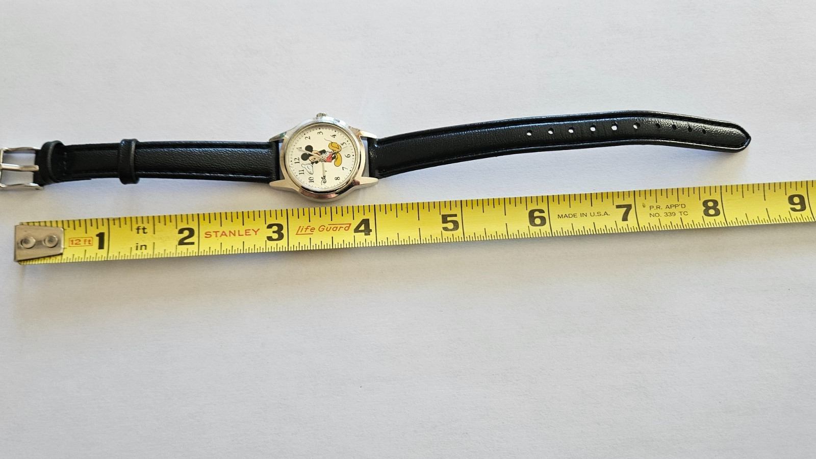 Disney Mickey Mouse Limited Edition Stainless Steel Watch Model 8y S11 Japan MV