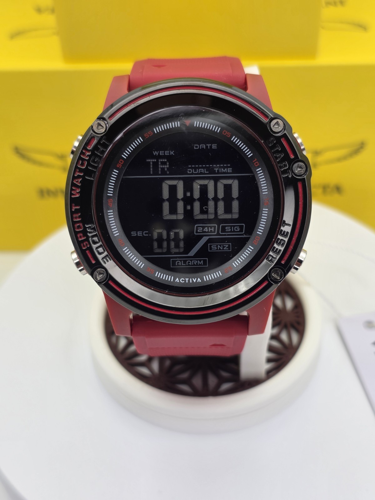 Activa X Invicta Voyager Of Time Men’s 52 MM ACW8125-005 Red Case And Strap