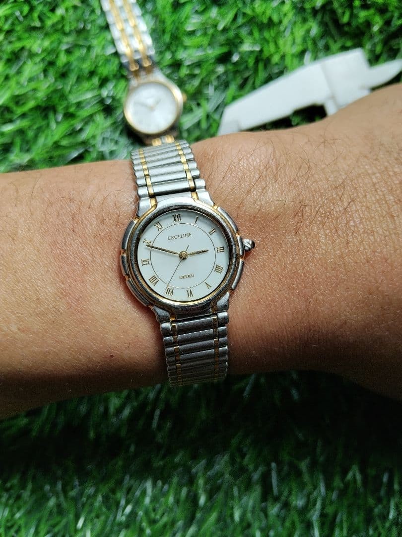 SEIKO EXCELINE & SEIKO Analog Watch Set (2 watches)