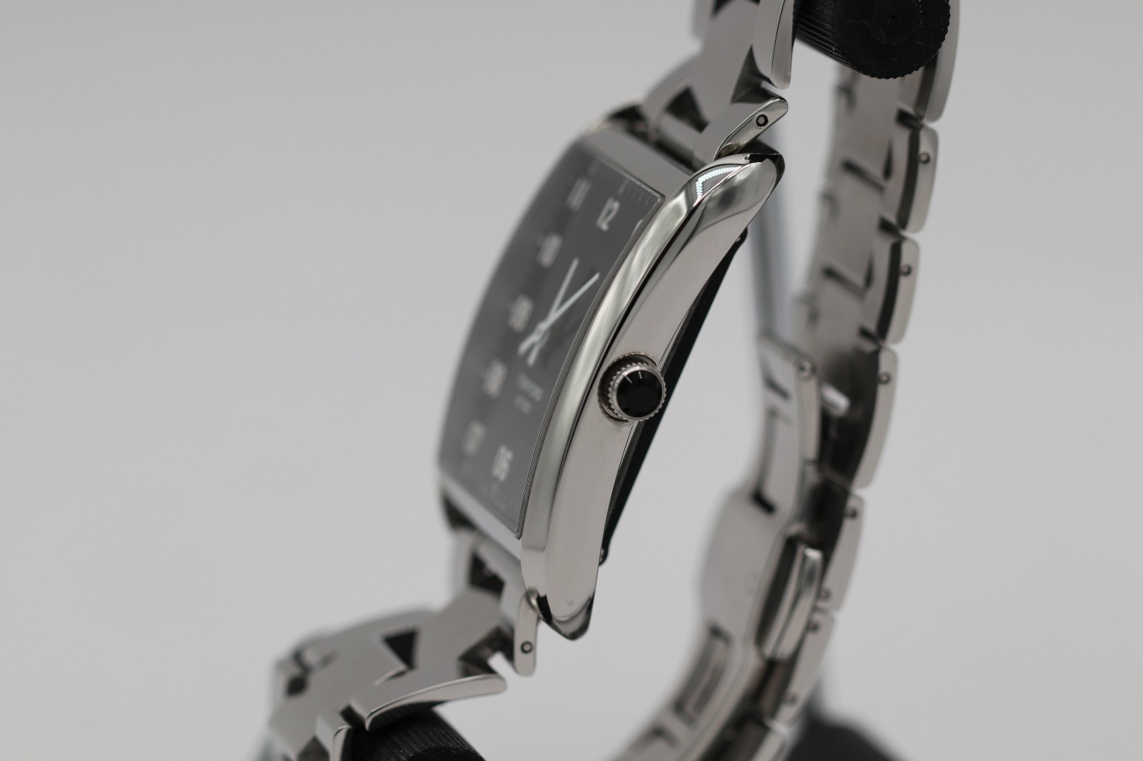 Tom Ford Watch, N.001 Quartz, Black Dial , Stainless Steel Band | MSRP $2,200